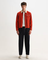 Mason - Red Peached Canvas Work Jacket