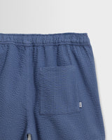 Mescal - Blue Cotton Seersucker Shorts