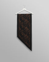 Vallance - Black And Brown Paisley Neck Scarf