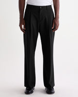 PIPER TROUSER WOOL BLEND TWILL BLACK