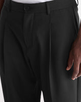 PIPER TROUSER WOOL BLEND TWILL BLACK