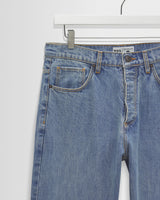 Russell - Blue Wash Selvedge Straight Fit Denim Jeans