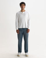 RUSSELL STRAIGHT FIT JEAN VINTAGE DENIM FADED MID BLUE
