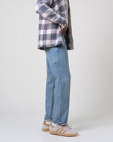Russell - Blue Wash Selvedge Straight Fit Denim Jeans