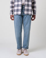Russell - Blue Wash Selvedge Straight Fit Denim Jeans