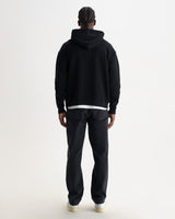 RYDAL HOODIE BRUSHED LOOPBACK BLACK