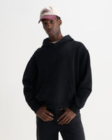 RYDAL HOODIE BRUSHED LOOPBACK BLACK