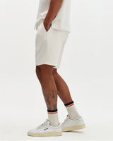 Sam - Ecru Textured Waffle Shorts