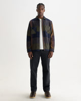 WHITING OVERSHIRT TEMPO CHECK GREEN / BROWN