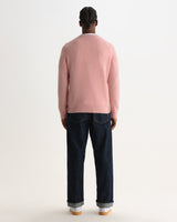 WILDE CREW FLUFFY WOOL BLEND PALE PINK