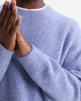 WILDE CREW FLUFFY WOOL BLEND PALE BLUE
