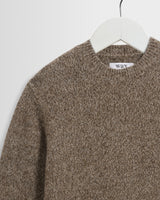 WILDE CREW WOLL-MOHAIR-ZWIRN BRAUN / GRAU