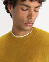 WILDE CREW FLUFFY WOOL BLEND OLIVE