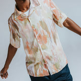 Didcot - Pastel And Multicolour Floral Short-Sleeve Shirt