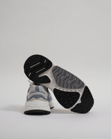 Flower Mountain - Grey Light Blue Suede And Nylon Yamabushi Trainers