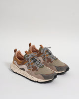 Flower Mountain - Dark Grey Suede And Nylon Yamano 3 Trainers
