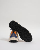 Flower Mountain - Grey Green Suede And Nylon Yamano 3 Trainers