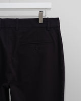 wax london men's Alp - Black Seersucker Trousers