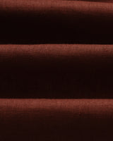 wax london men's Alp - Merlot Linen Trousers