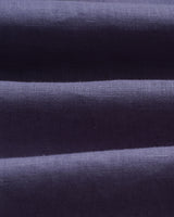 wax london men's Alp - Mid-Blue Linen Trousers