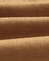 wax london men's Alp - Tan Linen Trousers