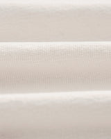 wax london men's Atwood - Ecru Textured Organic Cotton Polo Shirt