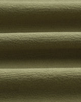 wax london men's Atwood - Green Textured Organic Cotton Polo Shirt