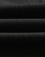 wax london men's Aubyn - Charcoal Wool Blend Twill Pleated Trousers