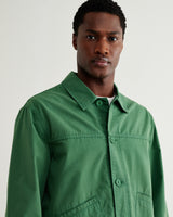 wax london men's Barton - Green Organic Cotton Ripstop Jacket