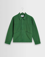 wax london men's Barton - Green Organic Cotton Ripstop Jacket
