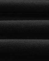 wax london men's Blen - Black Organic Cotton Rugby Shirt