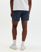 Brockwell - Blue Tile Seersucker Swim Short