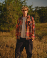 Whiting - Orange Pike Check Overshirt