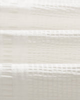 wax london men's Corey - Off White Dobby Check Cotton Shirt