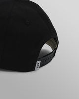 wax london men's Dale - Black Script Trucker Cap