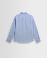 Dartford - Pale Blue Washed Linen Shirt