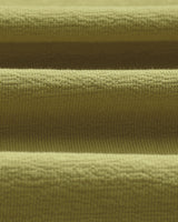 wax london men's Dean - Lime Khaki Textured Organic Cotton T-Shirt