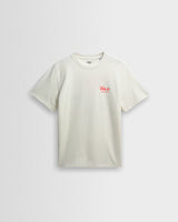Dean - Off White And Multicolour Sailing Map Print T-Shirt