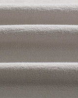 wax london men's Dean - Soft Grey Textured Organic Cotton T-Shirt