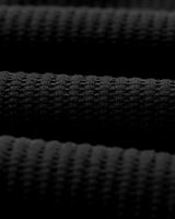 wax london men's Dudley - Black Textured Waffle Shorts