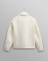 wax london men's Eldon - Ecru Meadow Jacquard Jacket