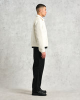 wax london men's Eldon - Ecru Meadow Jacquard Jacket