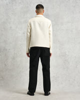 wax london men's Eldon - Ecru Meadow Jacquard Jacket