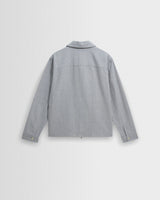 Eldon - Light Blue Herringbone Cotton Jacket