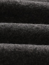 wax london men's Eldon - Mid Grey Boiled Wool Jacket