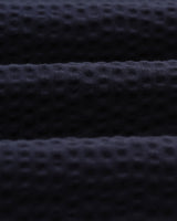 wax london men's Eldon - Navy Cotton Seersucker Jacket