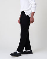 wax london men's Felix - Black Loose Fit Denim Jeans