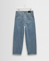 Felix - Blue Wash Selvedge Loose Fit Denim Jeans