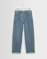 Felix - Blue Wash Selvedge Loose Fit Denim Jeans