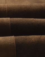 wax london men's Fen - Tonal Brown Suede Jacket